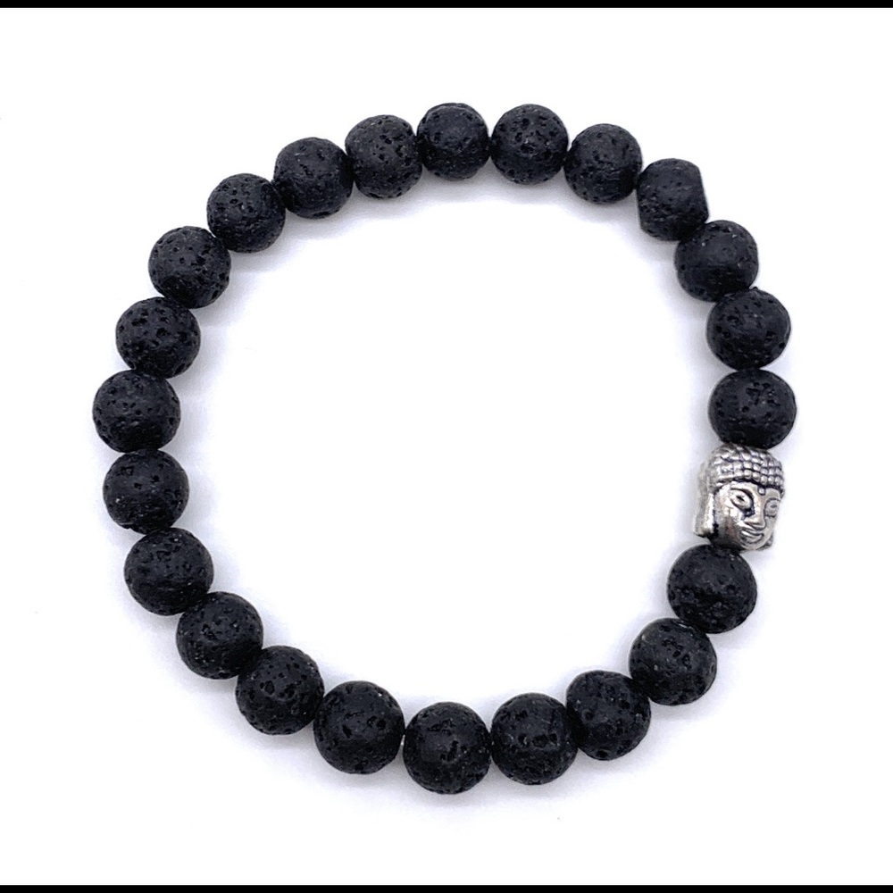 Lava Stone Bracelet (healing/Inner peace)